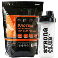 Комплект: Протеин High Gaba Formula Bioline Nutrition 2 кг Пакет + Шейкер