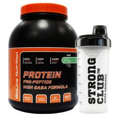 Комплект: Протеин High Gaba Formula Bioline Nutrition 2 кг Банка + Шейкер