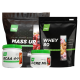 Комплект: Протеин 2 кг + Гейнер 2,5 кг + BCAA 0,5 кг + Креатин 0,3 кг TNT Nutrition