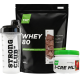 Комплект: Протеин Whey 80 2 кг + Креатин 0,3 кг + Шейкер TNT Nutrition