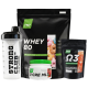 Комплект: Протеин Whey 80 2 кг + Креатин 0,3 кг + Омега-3 + Шейкер TNT Nutrition