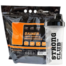 Комплект: Гейнер Rapid Anabolic Bioline Nutrition 3 кг + Шейкер