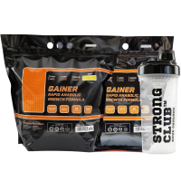 Комплект: Гейнер Rapid Anabolic Bioline Nutrition 6 кг (3+3) + Шейкер