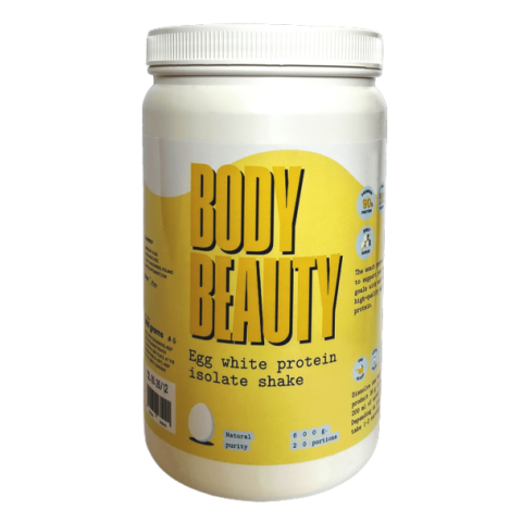 Изолят Яичный Альбумин Egg White Body Beauty 0,6 кг