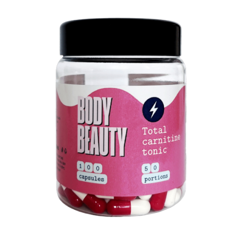 Жиросжигатель Total Carnitine Tonic Body Beauty 100 капсул