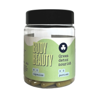 Детокс (Очищение организма) Green Detox Nourish Body Beauty 60 капсул