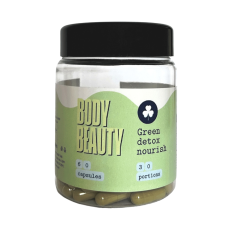 Детокс (Очищение организма) Green Detox Nourish Body Beauty 60 капсул