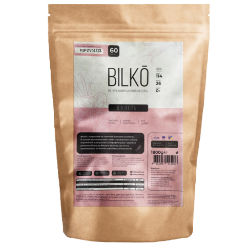 Протеиновый коктейль Bilko 1,8 кг | 60 порций