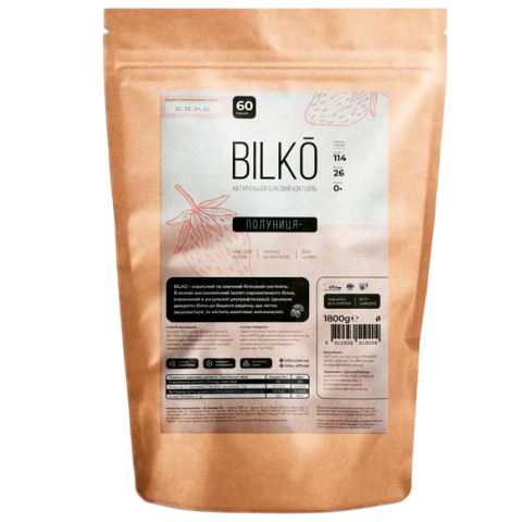 Протеиновый коктейль Bilko 1,8 кг | 60 порций