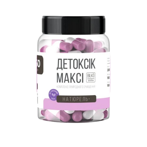 Детокс (Очищение организма) Детоксик Макси Bilko 60 капсул