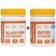 Комплект: Жиросжигатель Black Fire + Очищение организма Detox BioLine Nutrition
