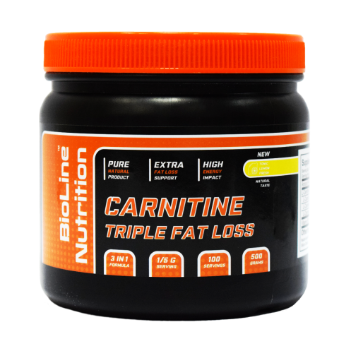 Жиросжигатель Carnitine Triple Fat Loss BioLine Nutrition 0,5 кг