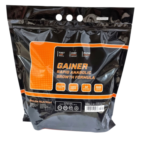 Гейнер Rapid Anabolic Bioline Nutrition 3 кг | Пакет