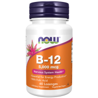 B-12 5000 mcg + Folic - 60 льодяників