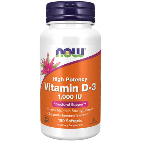 Vitamin D3 1000 ME  - 180  софт гель