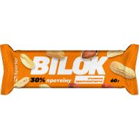 Батончик BILOK 30% протеїну 60 г - арахісова паста 1/24
