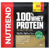 Пробник 100% Whey Protein - 30 г - банан + полуниця