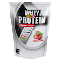 Whey Protein, 1 кг - полуниця