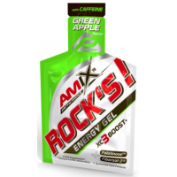 Performance Amix Rock´s Gel with caffeine - 1/20 32 г - зелене яблуко