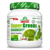 GreenDay Super Greens Smooth Drink - 360 г - зелене яблуко