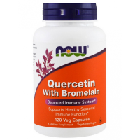 Quercetin with Bromelain - 120 веган капс