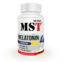 Melatonine 4 + Magnesium + B6 - 100 веган.капс