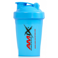 Шейкер Amix Mini - 400 мл - неоновый синий