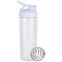Шейкер SportMixer Sing Sleek - 820 мл - white clamshell