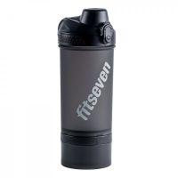 Шейкер для спорт питания Fitseven Infinity 550ml (черный)