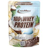 100% Whey Protein - 500 г (пакет) - Білий шоколад + кокос