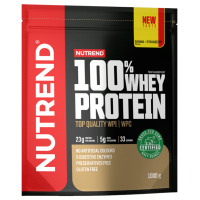 100% Whey Protein - 1000 г - банан + полуниця