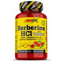 AmixPro Berberine HCl with GreenTea & Dandelion - 60 веган капс