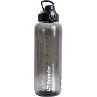 Пластикова пляшка для води 1103 - 1500 мл - чорна