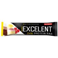 Батончик Excelent Protein bar Double, 85 г, лимон + творог + малина с клюквой (1x18) 