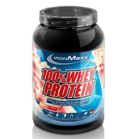 100% Whey Protein - 900 г (банку) - Полуниця - ваніль