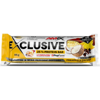 Батончик Exclusive Protein Bar - 85 г 1/12 - ананасово-кокосовий