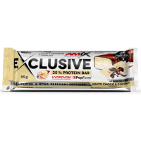 Батончик Exclusive Protein Bar - 85 г 1/12 - білий шоколад - кокос