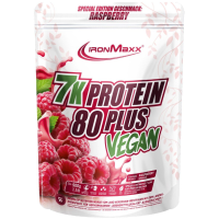 Vegan Protein 7k - 80 Plus-  500 г (пакет) - малина