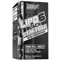Lipo 6 Black UC Stim-Free  - 60 капс